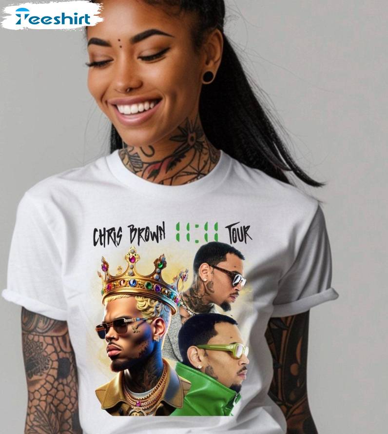 Comfort Chris Brown Breezy Shirt, Chris Brown Tour Unisex Hoodie Short Sleeve