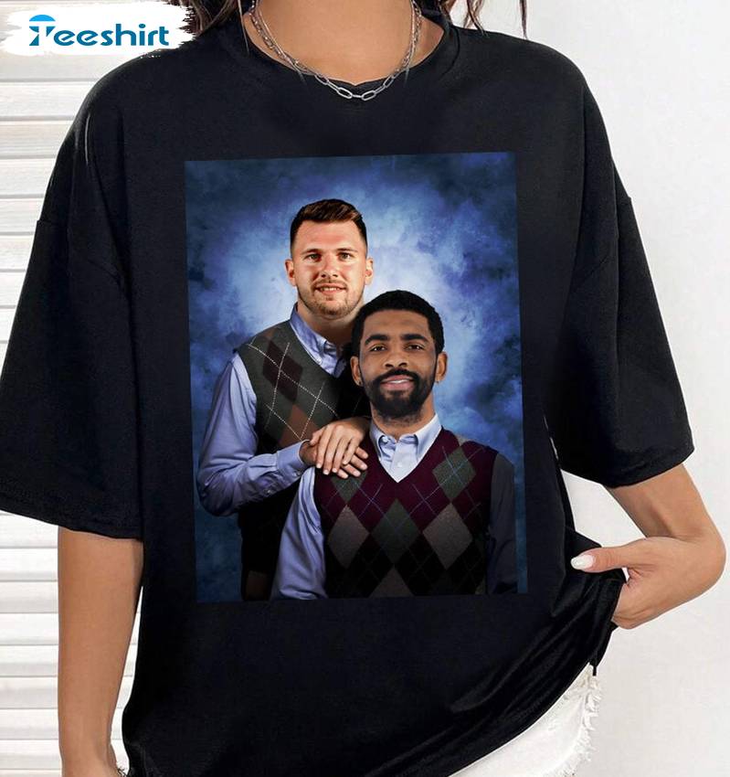 Kyrie Irvin Funny Sweatshirt , Comfort Luka Doncic Shirt Long Sleeve