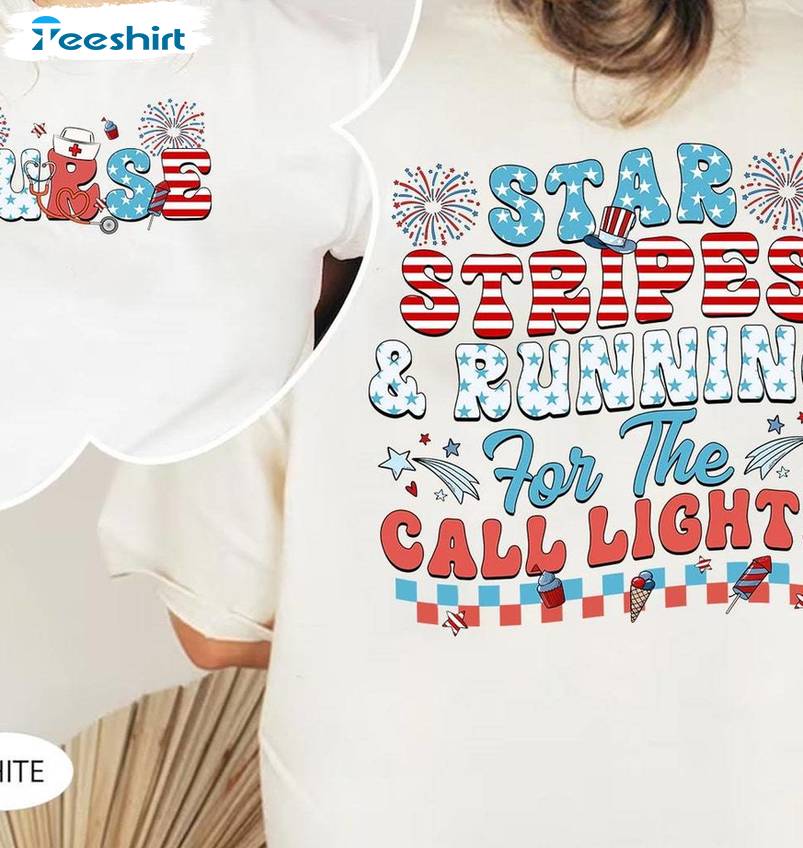 American Nurse Unisex T Shirt , New Rare Star Triple And Running For Wall Lights Shirt Tank Top