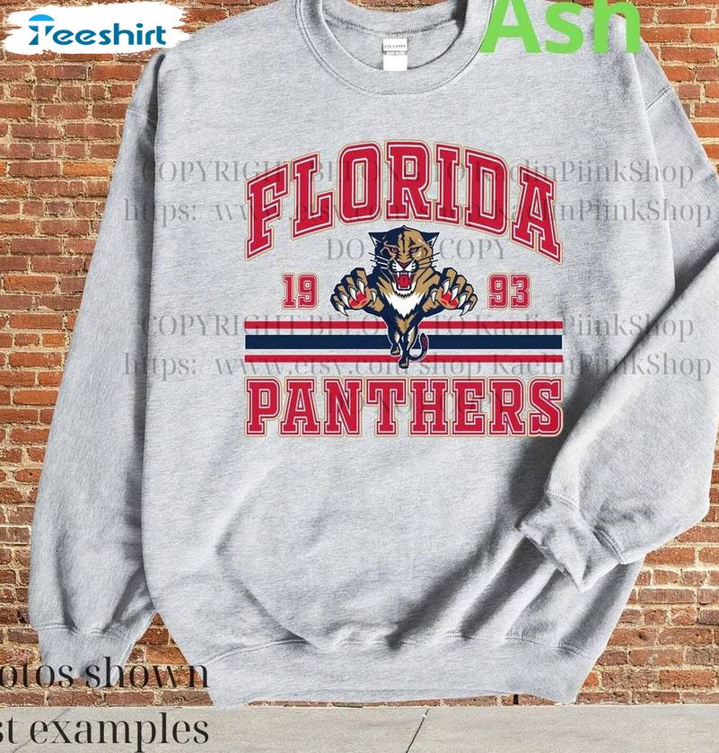 Creative Florida Hockey Hoodie , Groovy Florida Panthers Shirt Long Sleeve