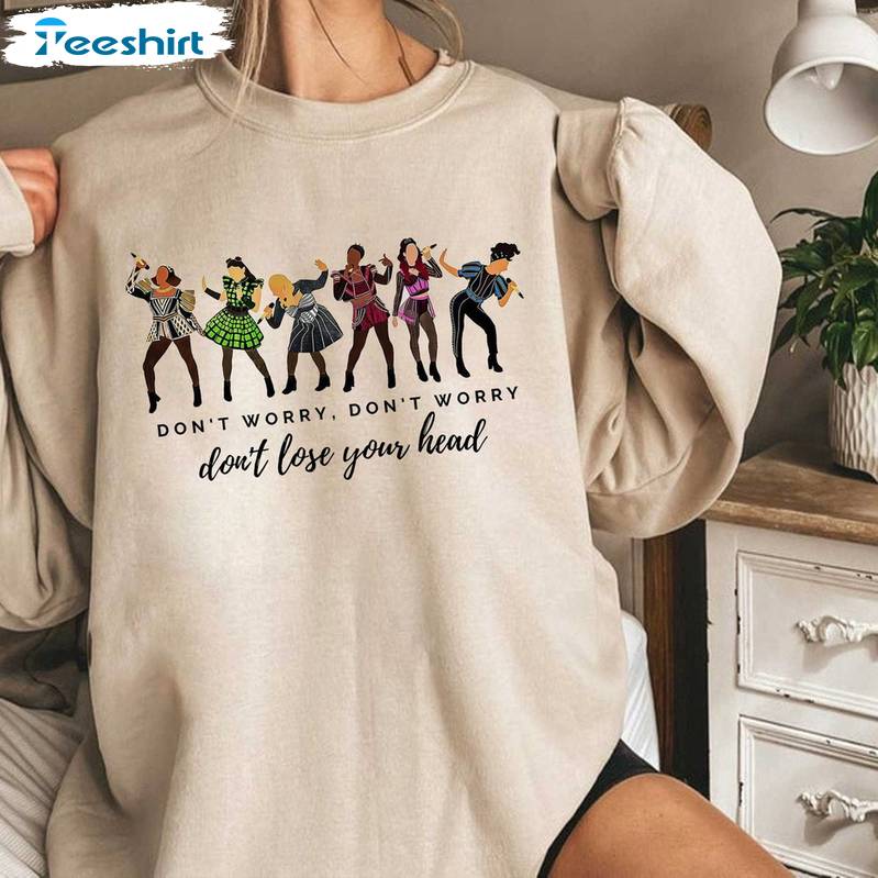 Theater Inspirational Short Sleeve , New Rare Six The Musical Shirt Sweater