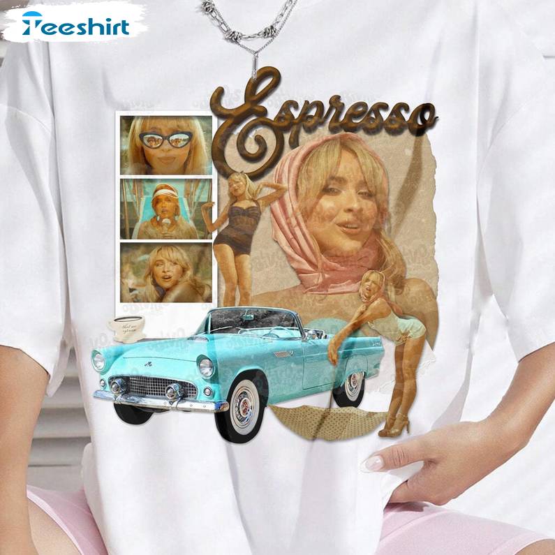 Unique Espresso Single Unisex Hoodie, New Rare Sabrina Carpenter Shirt Sweater