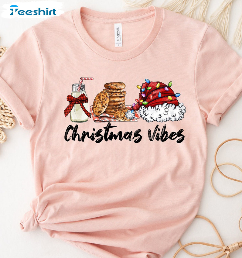 Christmas Vibes Shirt - Winter Holidays Family Matching Sweatshirt