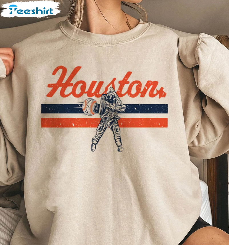 Houston Astros Space City Baseball Vintage Best T-Shirt - Hersmiles