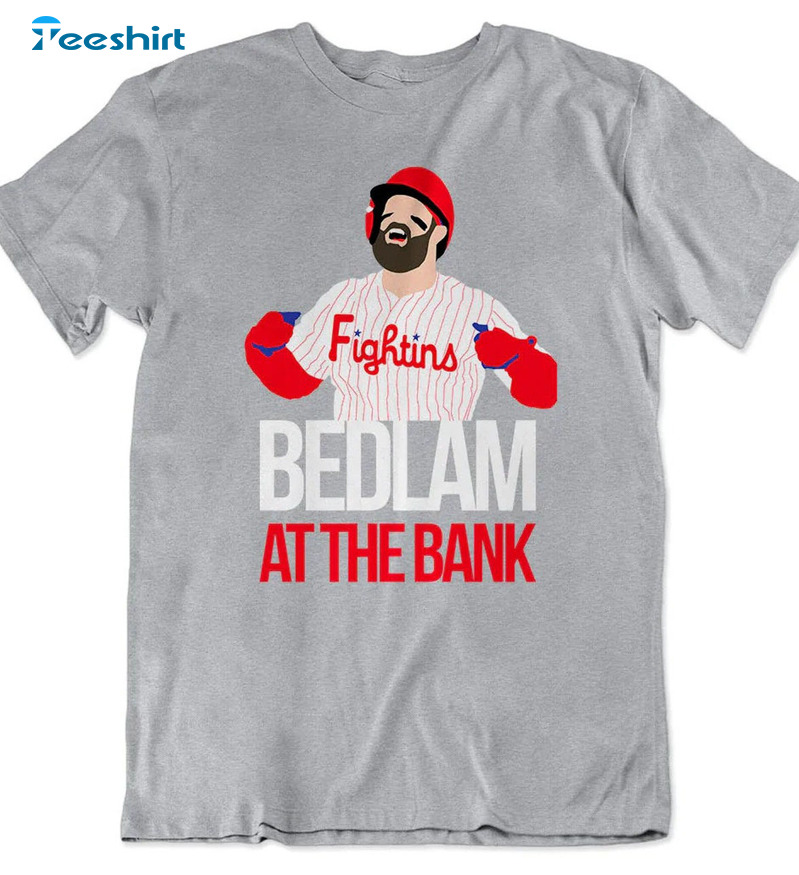 Bedlam At The Bank Shirt - Harper Bedlam Vintage Long Sleeve Crewneck