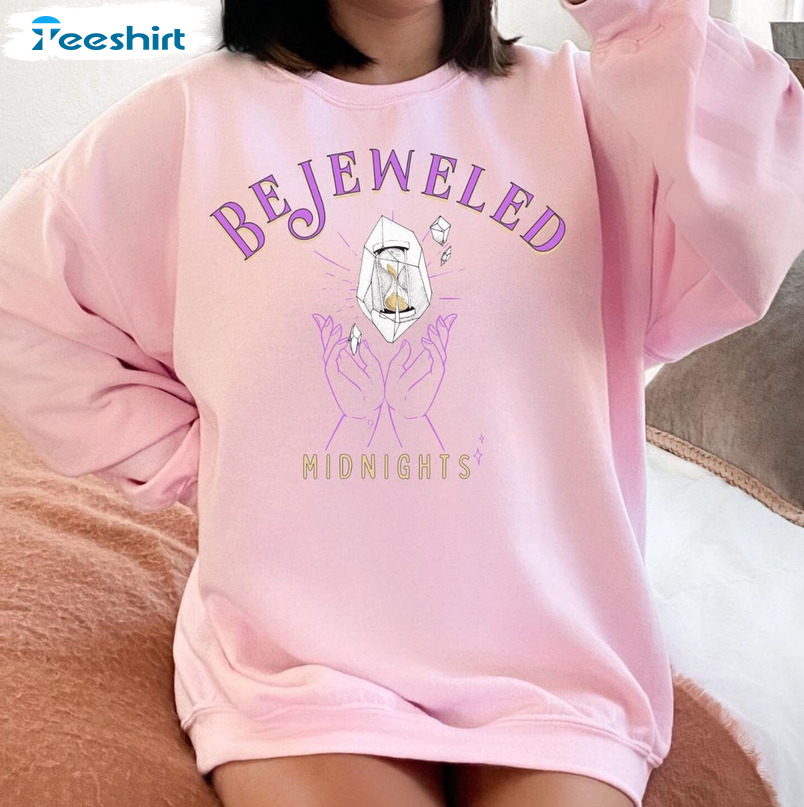 Bejeweled Song Midnights Sweatshirt - Midnights Album Sweater Crewneck