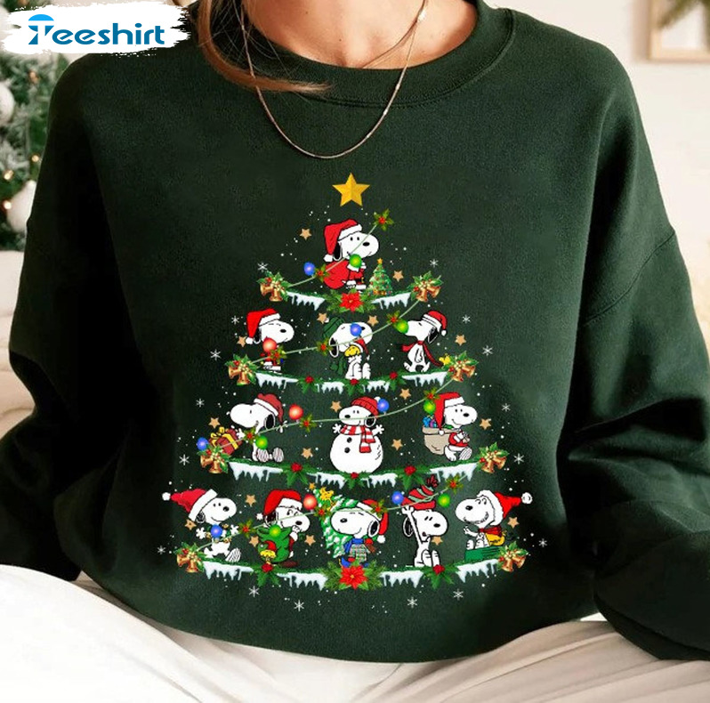 Tennessee Titans Snoopy Dog Christmas AOP Sweater