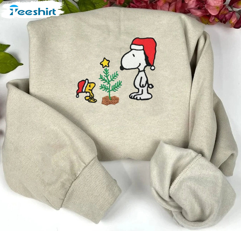 Christmas Embroidered Sweatshirt - Trending Design Unisex Hoodie
