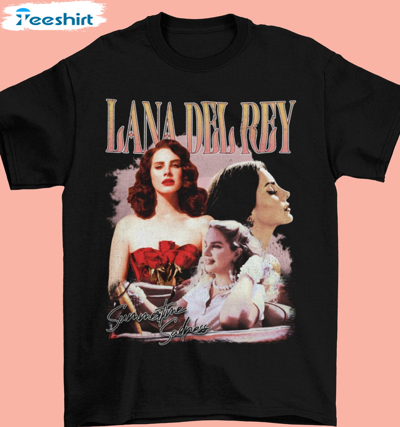 Lana Del Rey Shirt - Trending Vintage Short Sleeve Sweatshirt