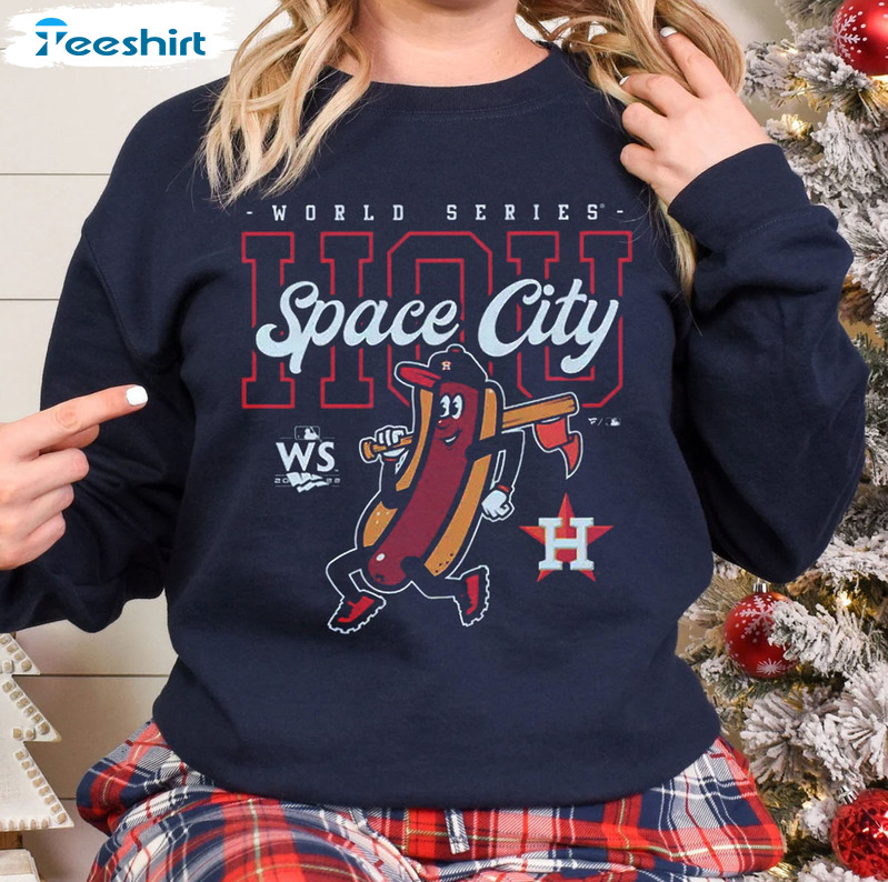 Vintage Houston Space City Baseball Both 2Sides Shirt Astros Vs The World  Hoodie Sport Satellite Merch Sweatshirt Tee Gift For F - AliExpress