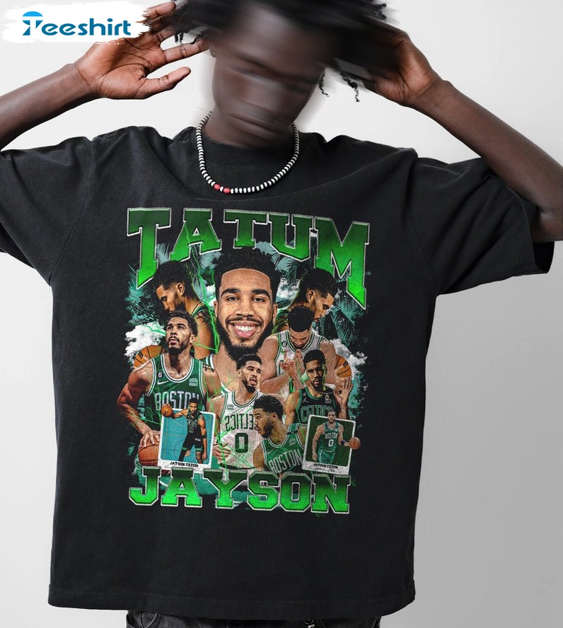 Limited Jayson Tatum Shirt, Rap Inspirational Short Sleeve Crewneck Gift For Fan