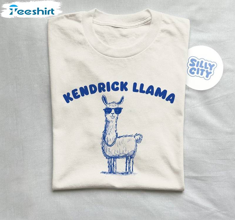 Must Have Kendrick Llama Shirt, Cute Crewneck Long Sleeve For Men Women