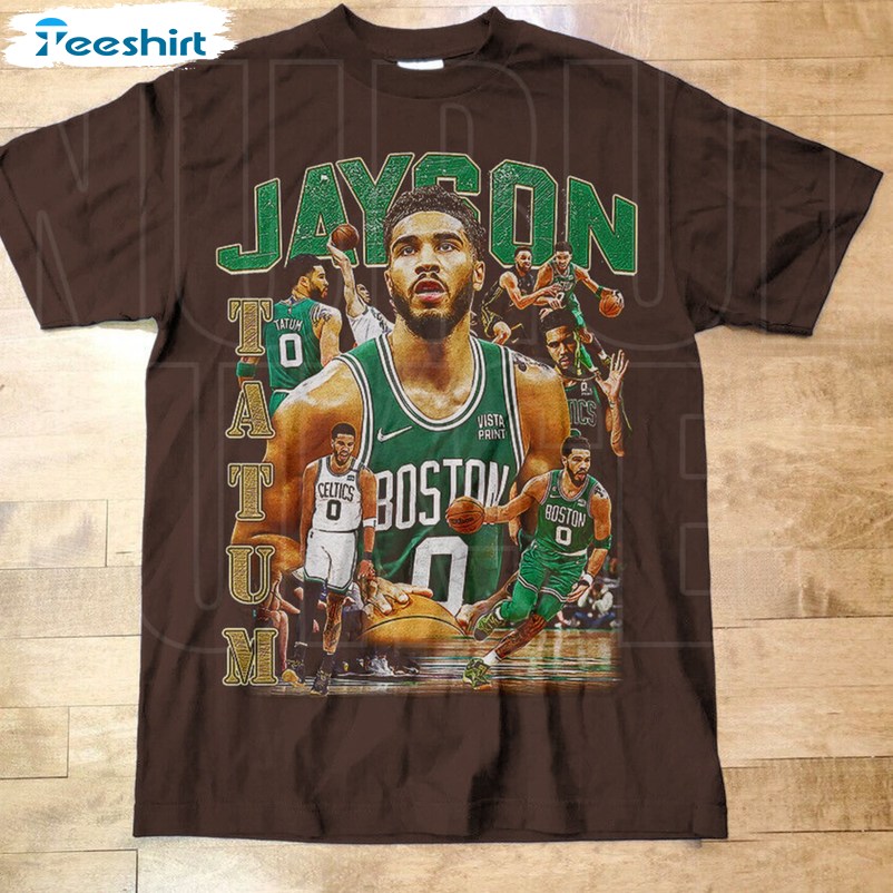 Trendy Basketball Unisex Hoodie, New Rare Jayson Tatum Shirt Long Sleeve