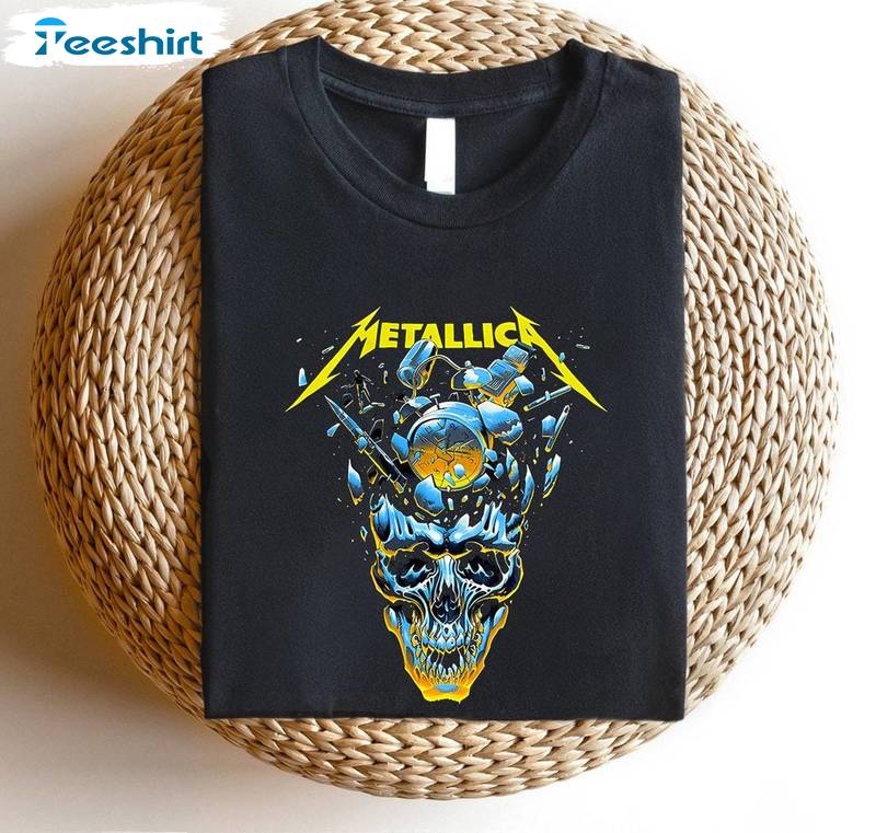 Trendy Metallica 72 Seasons Shirt, Metallica Metal Band M72 Tour Tee Tops Sweater