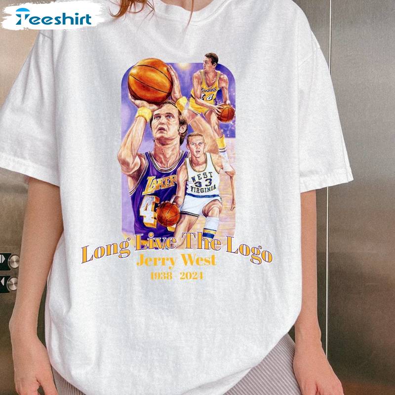 Fantastic 1938 2024 Memorial Long Sleeve , Must Have Jerry West Shirt Tank Top