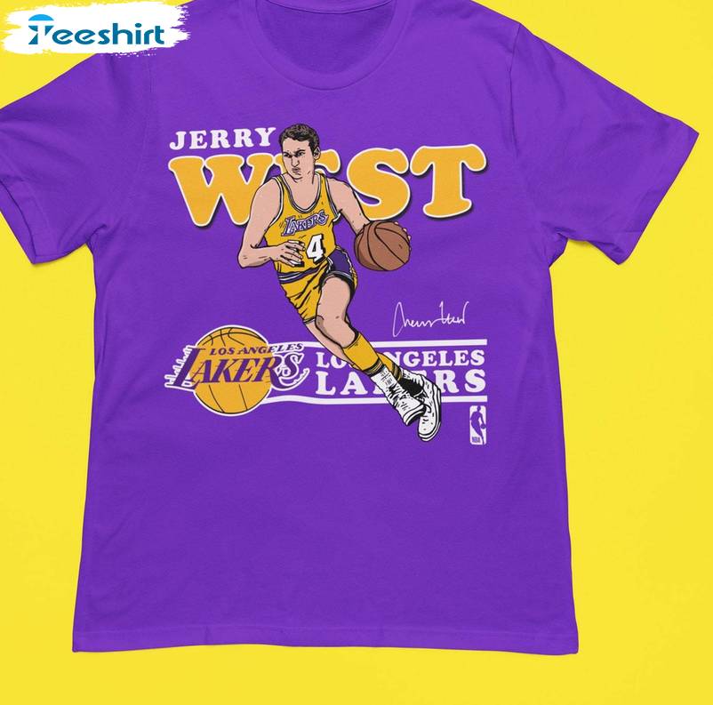 Must Have Must Have Jerry West Fantastic Shirt, Los Angeles Lakers Long Sleeve Tee Tops