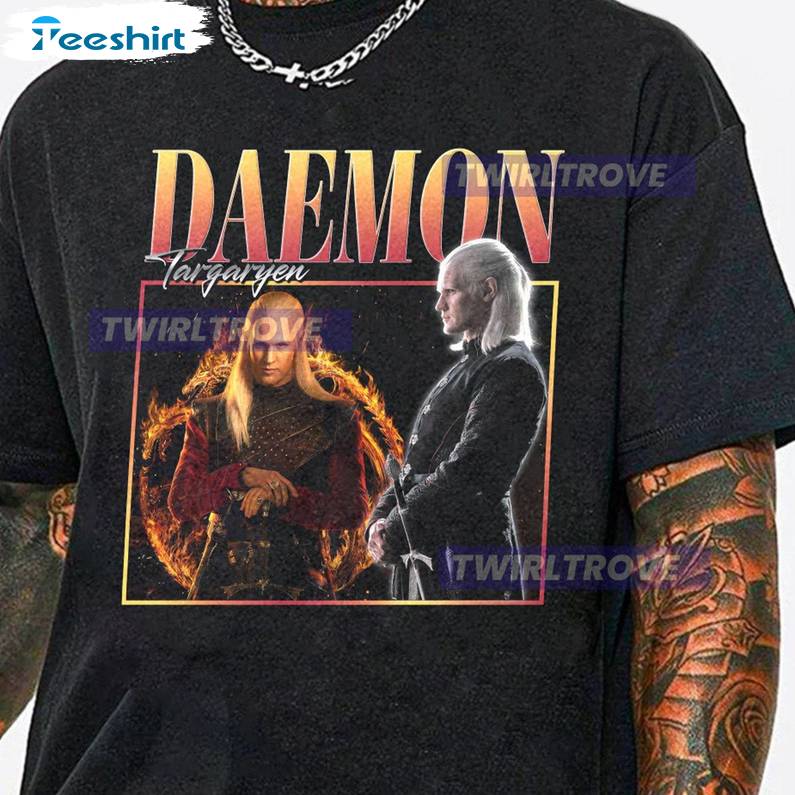 American Actress Character Movie Unisex Hoodie, Creative Daemon Targaryen Shirt Tank Top