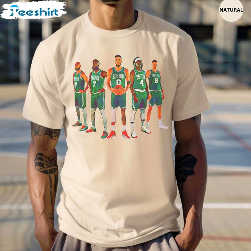 Tatum Brown Holiday Porzingis Unisex Hoodie, Trendy Celtics Championship Shirt Tank Top