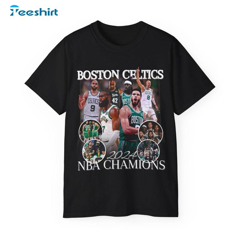 Nba Championship Unisex Hoodie, Groovy Celtics Championship Shirt Crewneck