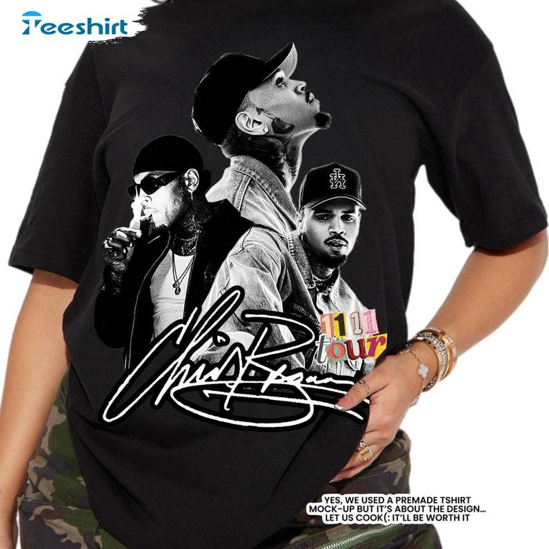 Comfort Chris Brown Shirt, Must Have 11 11 Tour T Shirt Unisex Hoodie