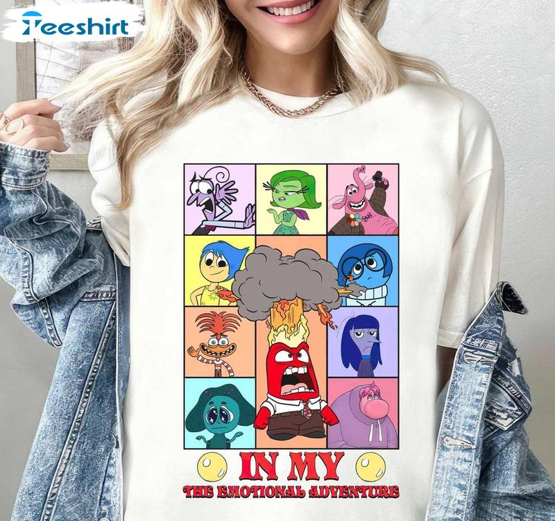 Inside Out 2 Inspirational Shirt, Must Have Movie 2024 Long Sleeve Tee Tops