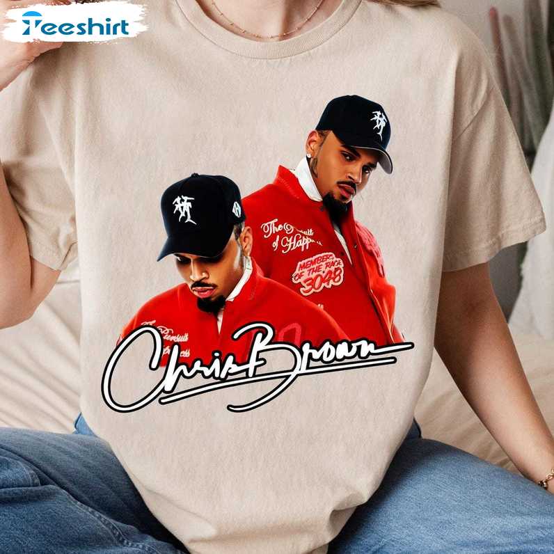 Trendy Chris Brown Shirt, Awesome Short Sleeve Long Sleeve Gift For Fan