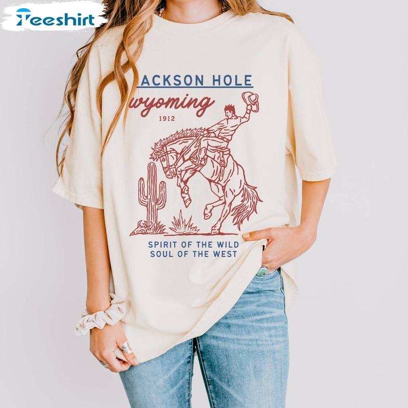 Jackson Hole Wyoming T Shirt , Creative Jackson Hole Shirt Unisex Hoodie