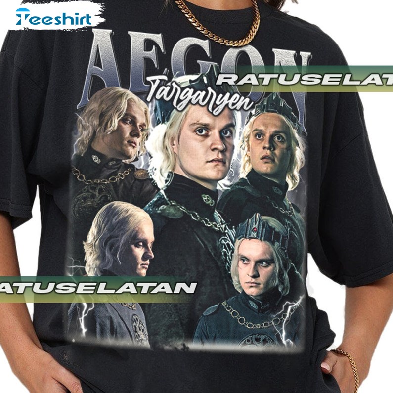 New Rare Aegon Targaryen Shirt, Must Have Crewneck Tee Tops For Woman And Man