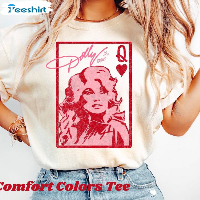 Dolly Playing Card Inspirational T Shirt , Trendy Beyonce Dolly Shirt Long Sleeve