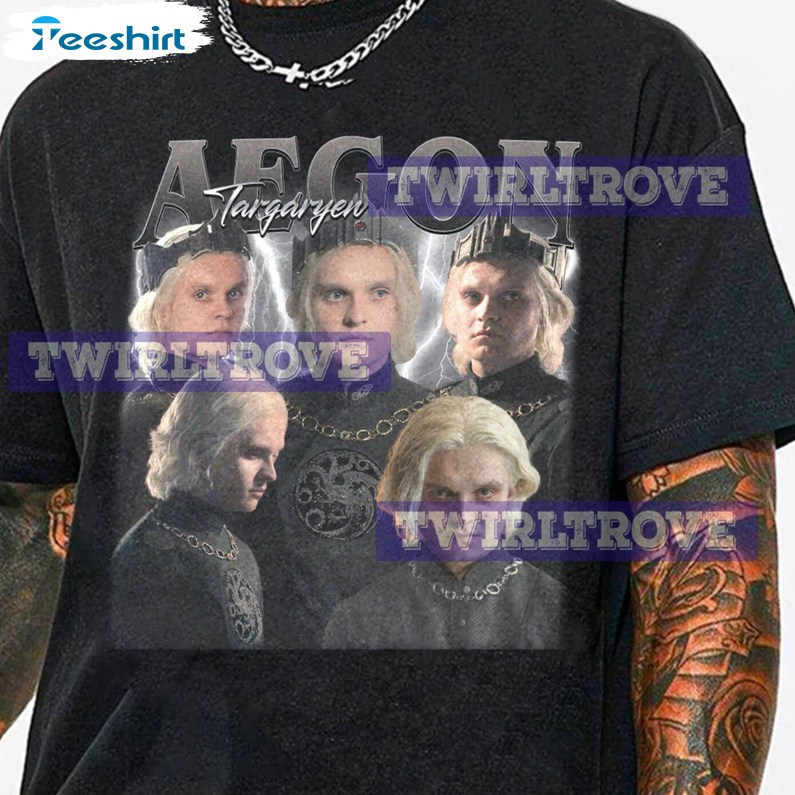 Aegon Targaryen Must Have Shirt, New Rare Crewneck Long Sleeve For Men Women