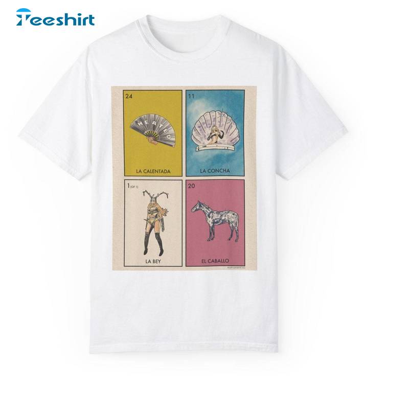 Beyonce Renaissance Loteria Unisex T Shirt , Limited Beyonce Dolly Shirt Long Sleeve