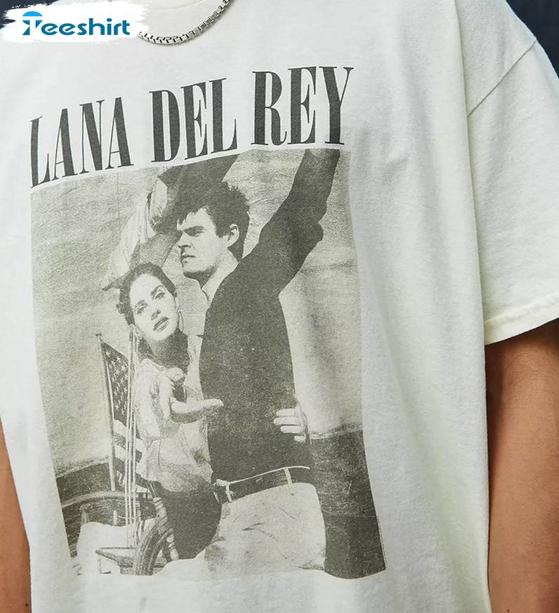 Lana Del Rey Tour Funny Shirt, Trendy Album Music Unisex Hoodie Crewneck