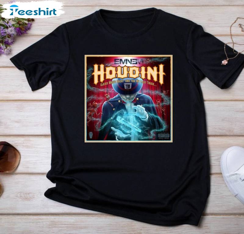 Funny Eminem Houdini Unisex Hoodie, Must Have The Eminem Show Shirt Long Sleeve