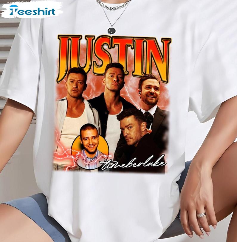 Limited Justin Timberlake Shirt, Unique Crewneck Long Sleeve Gift For Fan