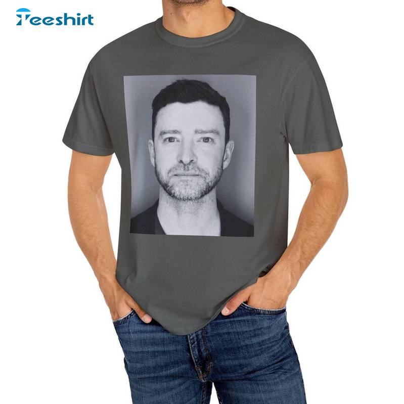 Limited Justin Timberlake Shirt, Comfort Colors Crewneck Long Sleeve Gift For Fan