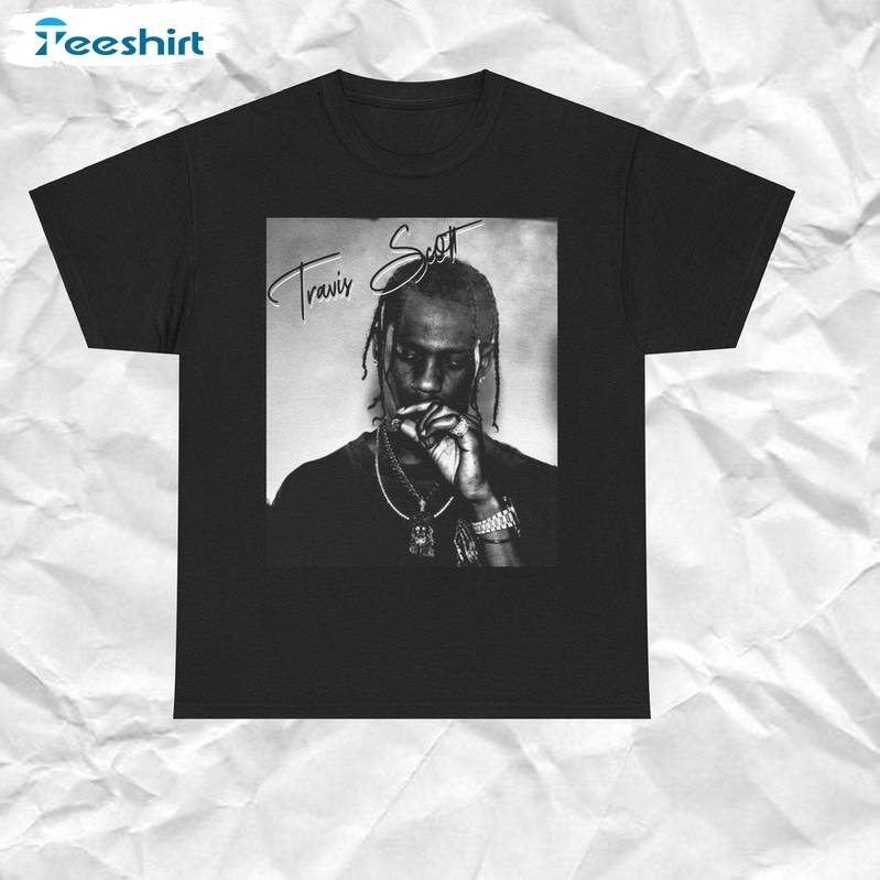 Travis Scott Cool Design Shirt, Utopia Travis Scott Concert Short Sleeve Crewneck