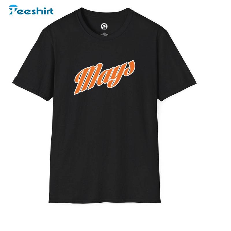 Cool Design Willie Mays Shirt, San Francisco Giants Mlb Short Sleeve Crewneck