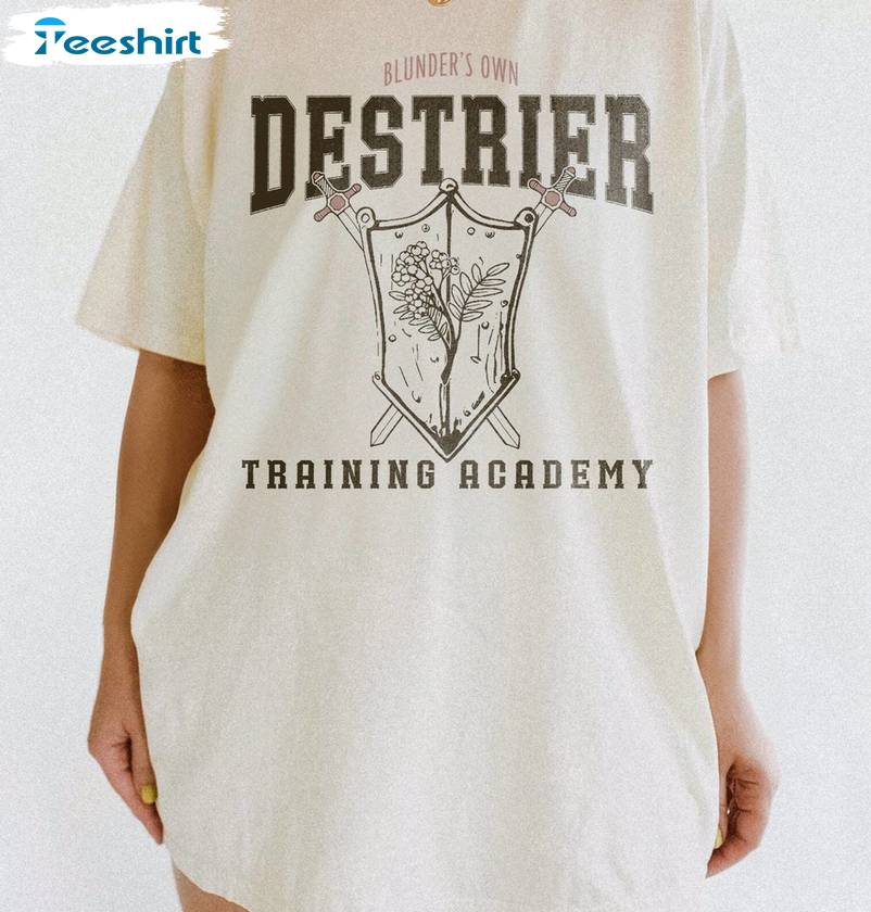 Funny One Dark Window Shirt, Destrier Training Trendy Crewneck Long Sleeve