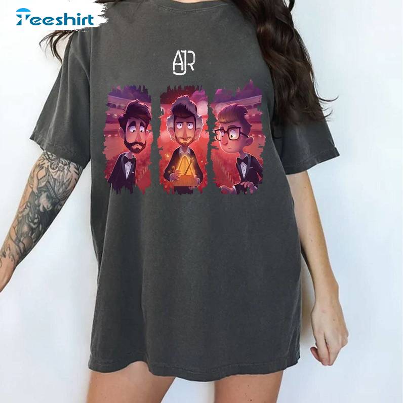 Ajr Band Must Have Shirt, Awesome Ajr The Click Galaxy Long Sleeve Tee Tops