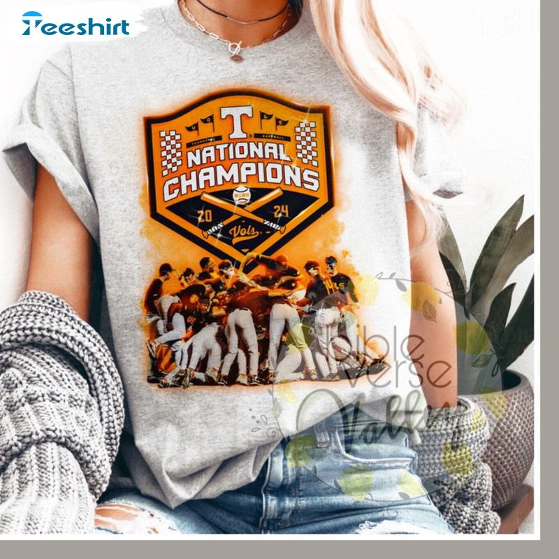 Limited Tennessee Vols Shirt , Tennessee Baseball National Championship Crewneck Long Sleeve