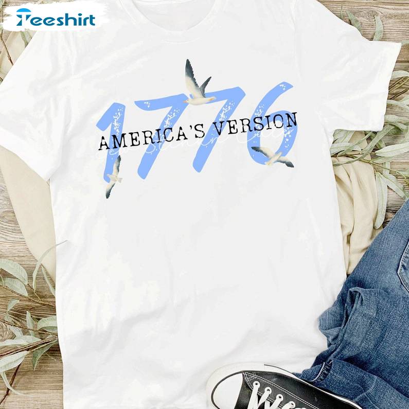 Funny 4th Of July Sweatshirt, Trendy 1776 Americas Version Shirt Unisex Hoodie