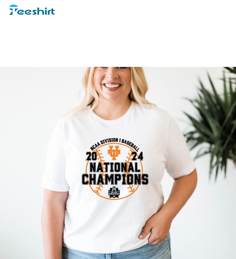 2024 College Baseball National Champions Unisex Hoodie, Unique Tennessee Vols Shirt Tank Top