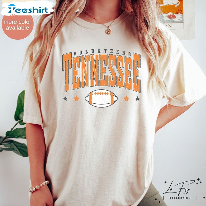 Tennessee Vols Cool Design Shirt , Trendy Vols Football Crewneck Long Sleeve