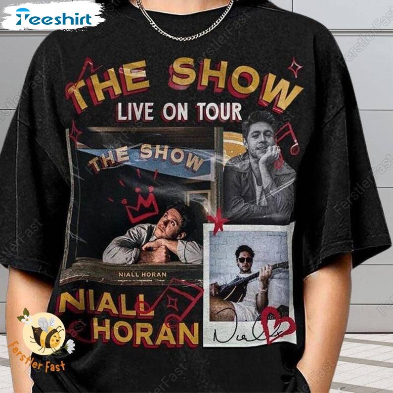 Niall Horan The Show 2024 Inspirational T Shirt, Groovy Niall Horan Shirt Long Sleeve