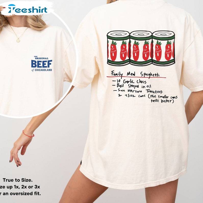 Limited The Bear Tv Show Shirt, Unique The Original Beef Of Chicagoland Short Sleeve Crewneck