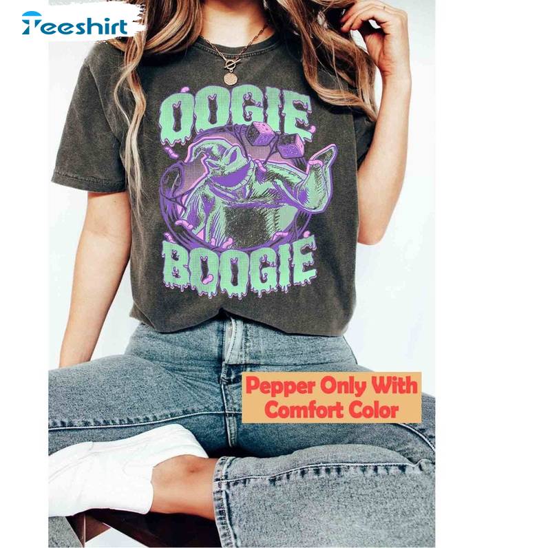 Oogie Boogie Portrait Comfort Color Unisex T Shirt , Must Have Oogie Boogie Shirt Unisex Hoodie