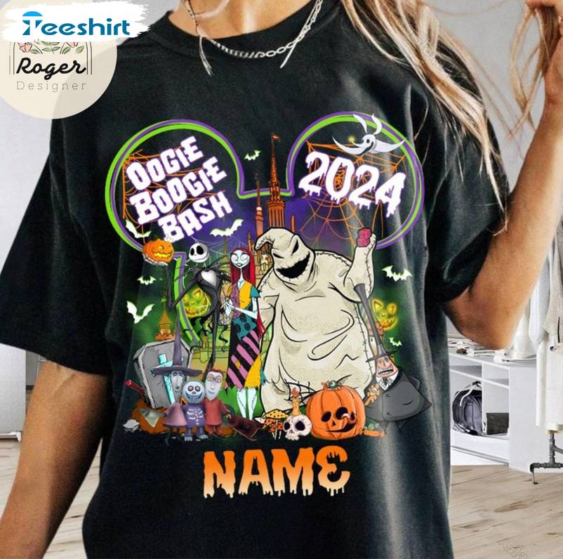 Oogie Boogie Cool Design Shirt, Trendy Oogie Boogie Bash 2024 Tee Tops Hoodie