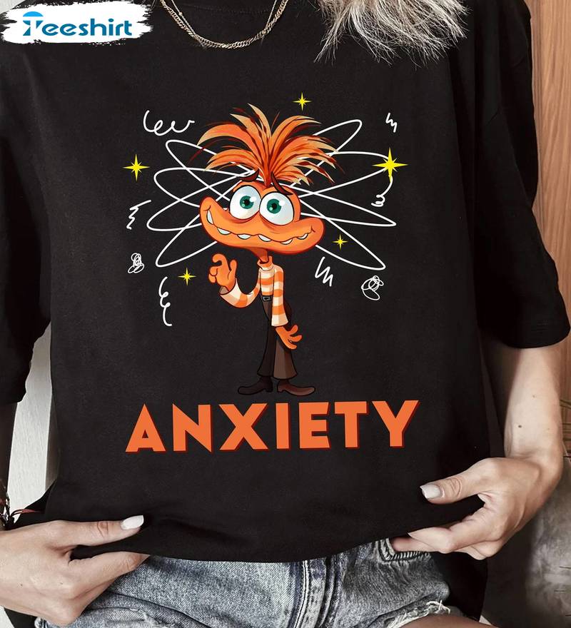 Modern Anxiety Mood Short Sleeve , Groovy Inside Out 2 Shirt Long Sleeve