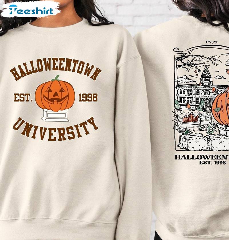 Cool Design Shake Shake Shake Senora Shirt, Halloweentown University Crewneck Long Sleeve