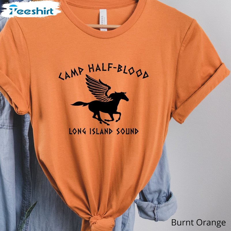 Must Have Camp Halfblood Shirt, Comfort Percy Jackson Crewneck Long Sleeve